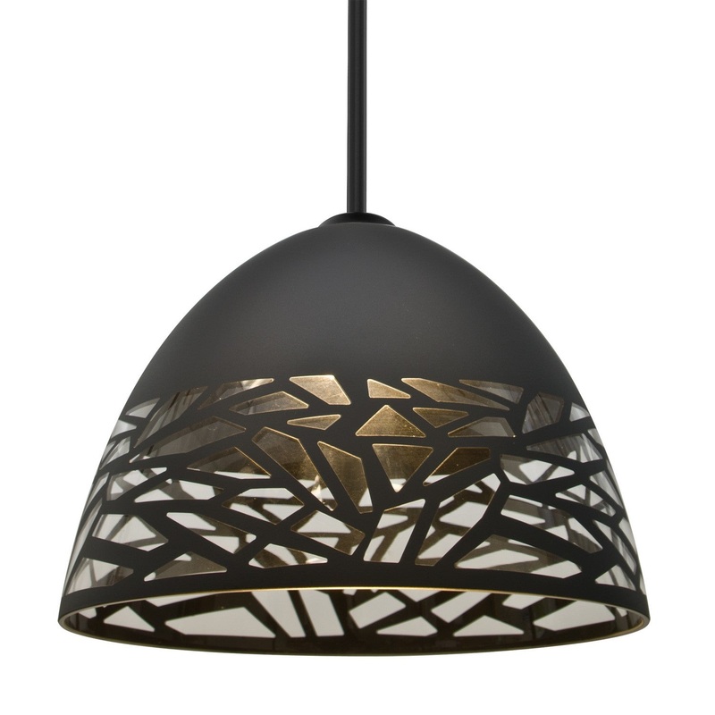 Besa 1TT-KIEVBK-LED-BK Besa Kiev Stem Pendant LED Pendant Black