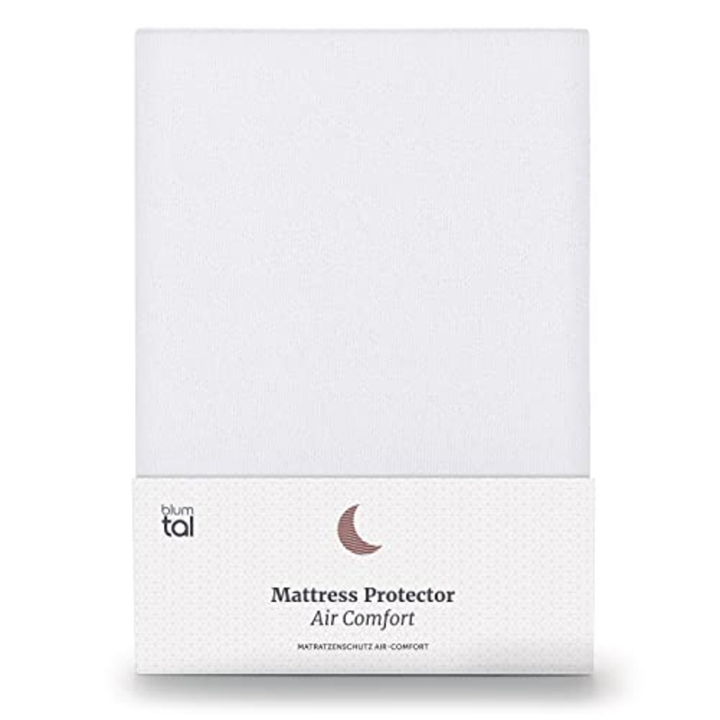Blumtal Coprimaterasso Matrimoniale Impermeabile con Angoli – 160 x 200cm, Coprimaterasso Impermeabile Matrimoniale Antiacaro, Certificato OEKO-TEX, 1 Pezzo