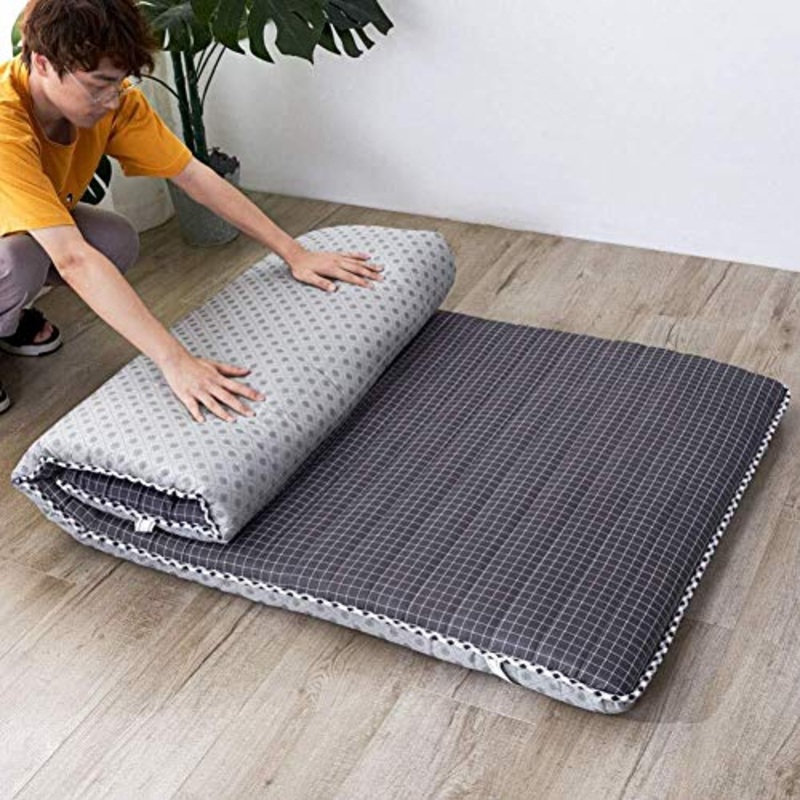 Huan Tatami Tappetino, Soft Addensare coprimaterasso Pieghevole Materasso futon Sleeping Portatile Pad futon Giapponese Materasso for Dorm (Colore : G, Size : 120x200cm(47x79inch))
