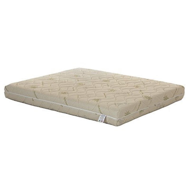 Materasso Matrimoniale Memory Onda Misura 160×190 Alto 21 cm Rivestimento Aloe Argento Sfoderabile