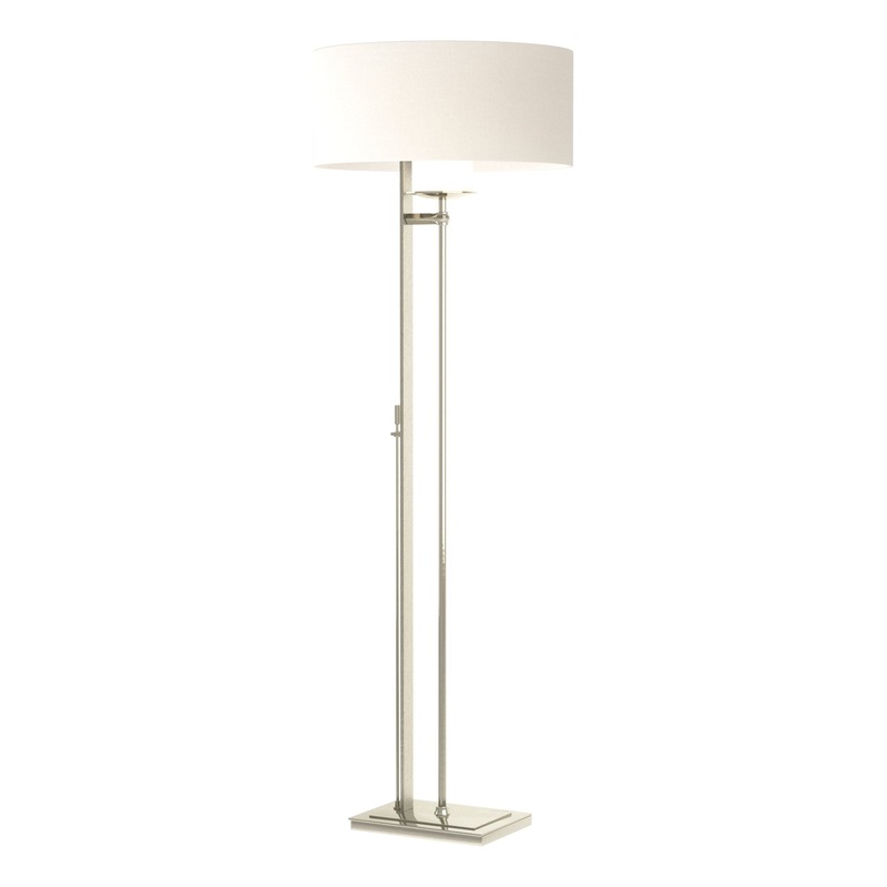 Rook Floor Lamp Sterling Natural Anna Shade (SF)