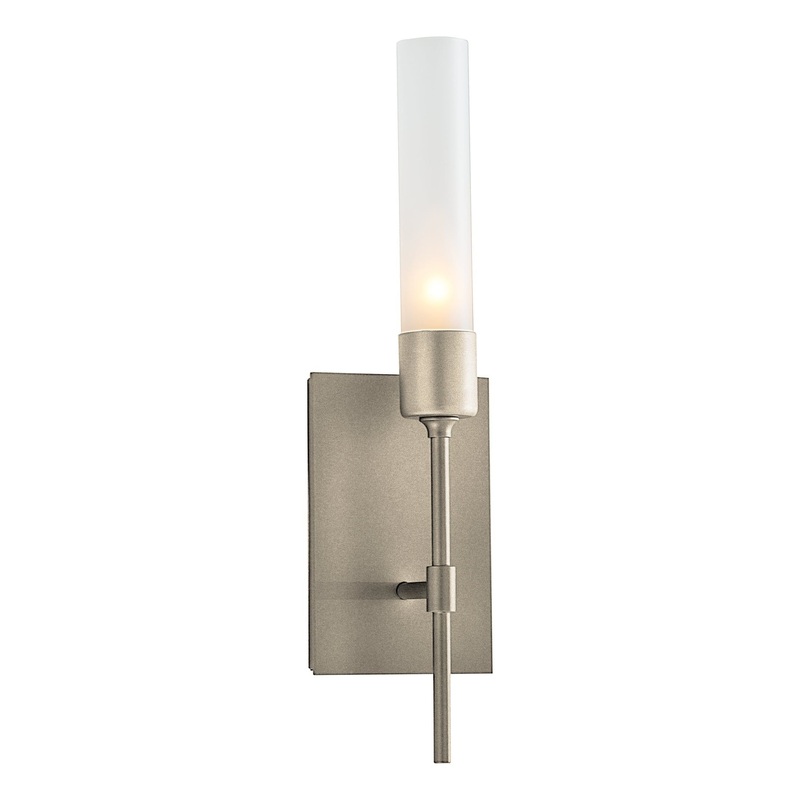Vela Sconce Soft Gold Frosted Glass (FD)
