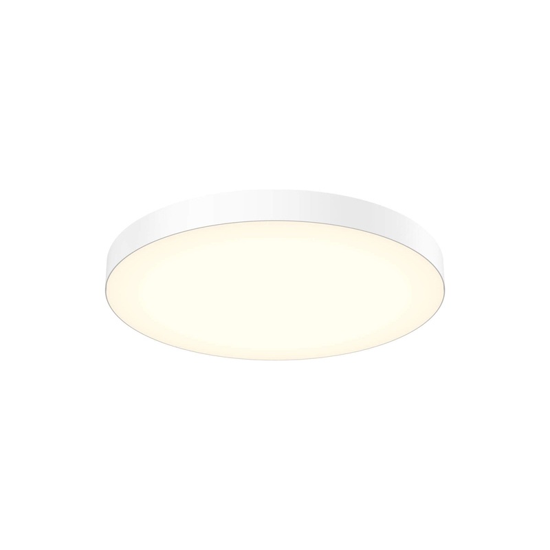 Fusion 12″ 5CCT Trimless Flush Mount White
