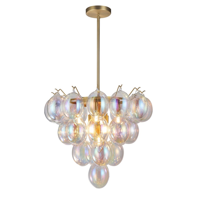 Globo Chandelier – Iridescenct / 25.00