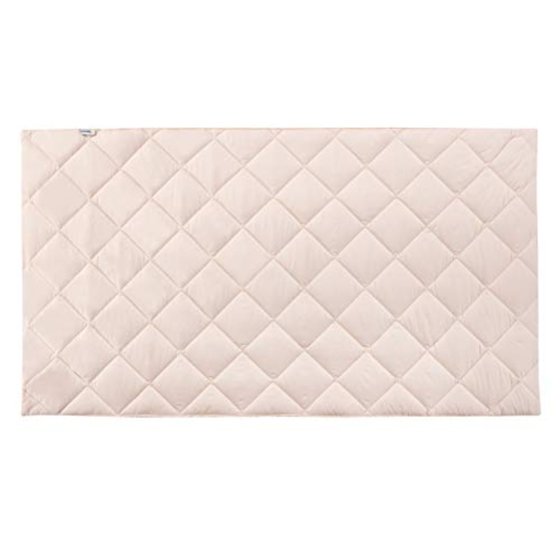 Hauck Bed Me, Lenzuolo con Angoli Elasticizzati per Lettini, 120 x 60 cm, Crema