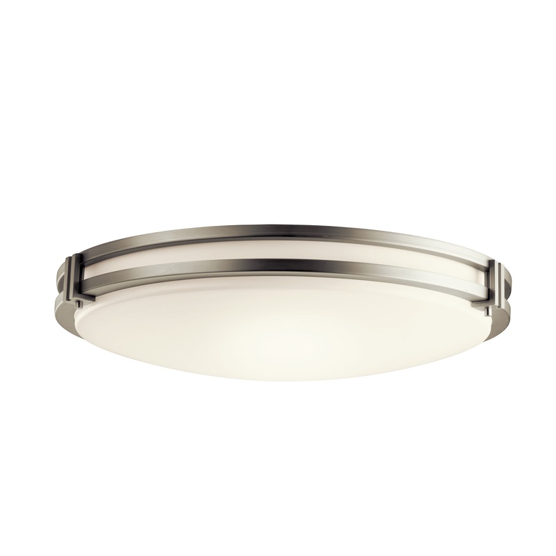 Kichler 10788NILED LED Flush Mount, Brushed Nickel