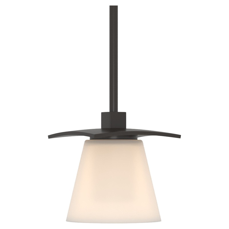 Wren Mini Pendant Oil Rubbed Bronze Opal Glass (GG)