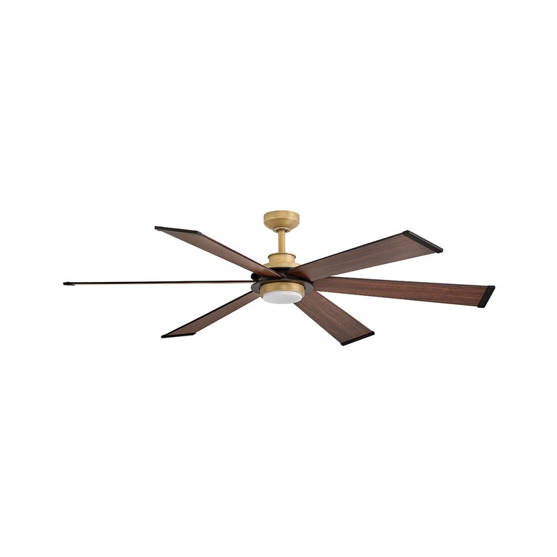 64″Ceiling Fan from the Andros Collection in Heritage Brass Finish by Hinkley