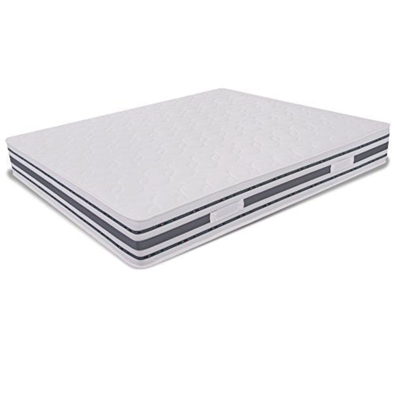 AILIME SRL Materasso A Molle INSACCHETTATE E MEMORYFOAM Matrimoniale 160X190 Altezza 26 CM Ortopedico Modello Venere