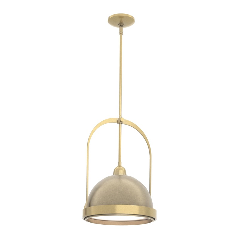 Atlas Small Pendant Modern Brass Soft Gold
