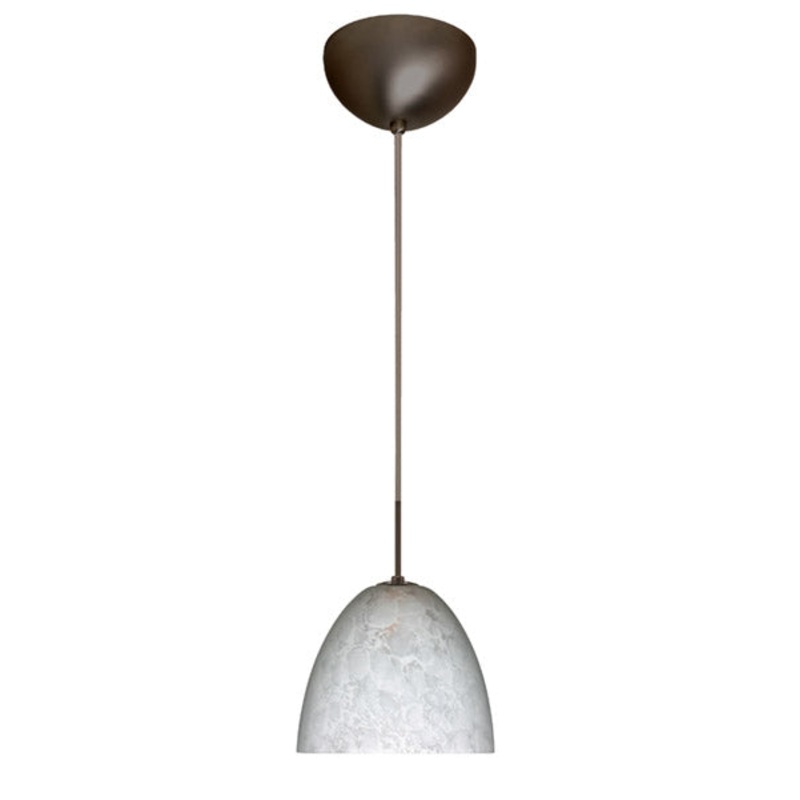 Besa 1BC-757219-BR Sasha One Light Pendant Bronze