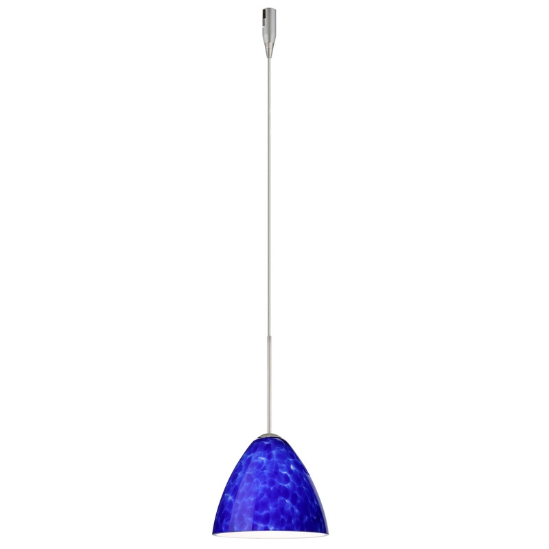 Besa RXP-177986-SN Mia One Light Pendant Satin Nickel