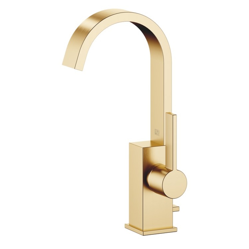 Lavatory Faucet MEM Mixer 1 Lever ADA Brushed Durabrass 1.2 Gallons per Minute Less Drain 1 Hole