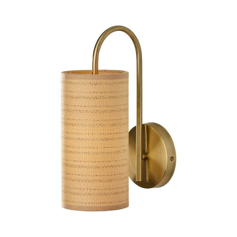 Mendoza Wall Lamp Antique Brass