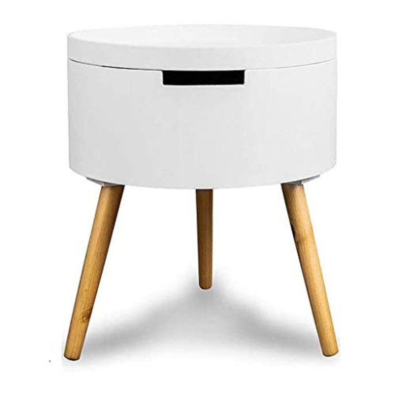 NL Comodini Camera da Letto Tavolino Semplice tavola Rotonda Piccolo Tavolo Rotondo Soggiorno Tavolo da Letto Camera da Letto Comodino Comodino Moderno Creativo Semplice tavolino da caff