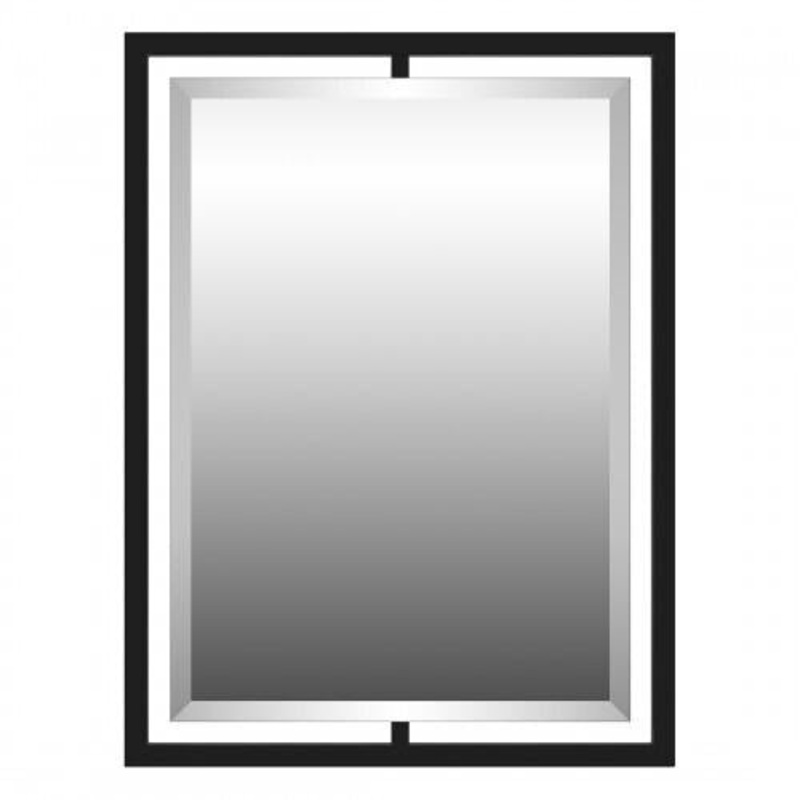 Quoizel QR1857MBK Quoizel Reflections Mirror matte black Mirror