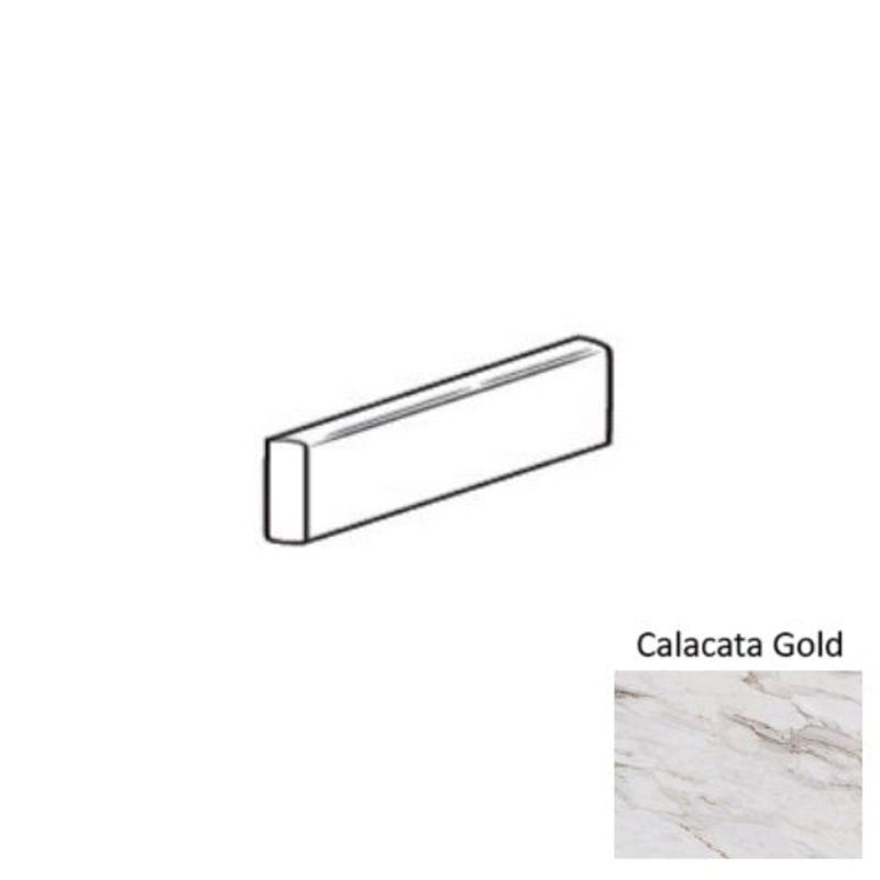 Roca Tile Usa Inc Elegant Ideas 3X12 Bullnose Calacata Gold Matte Porcelain – Fcgpp64171