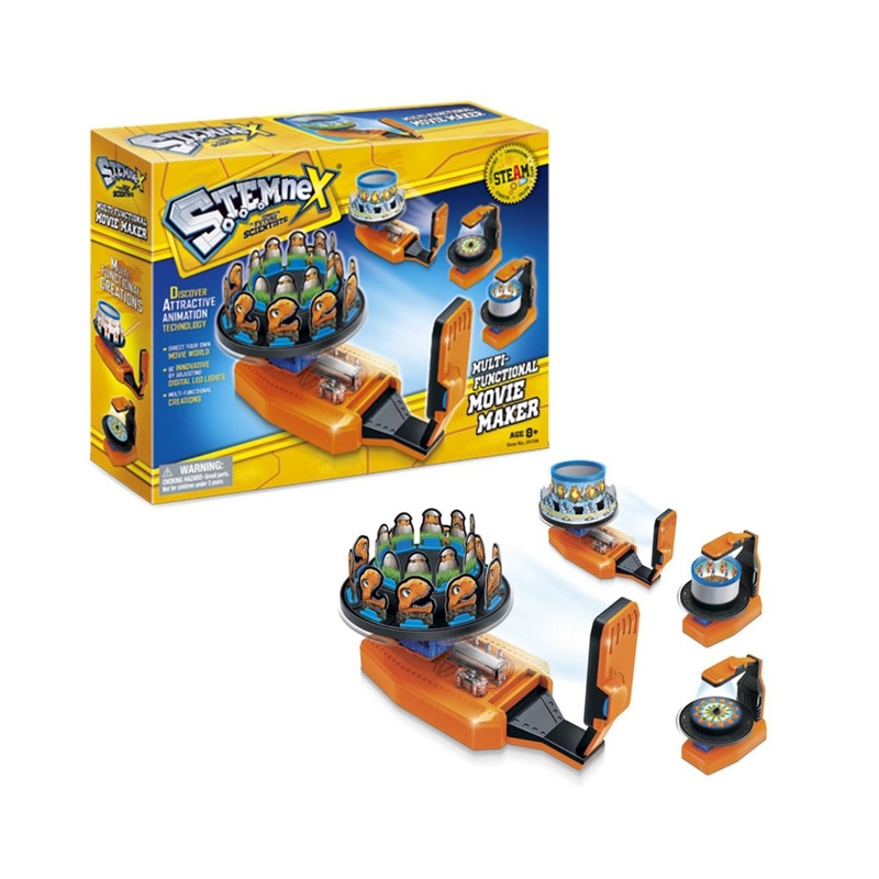 Stemnex Multi-Functional Movie Maker STEM Toy – Build Your Own Educational Construction Kit
