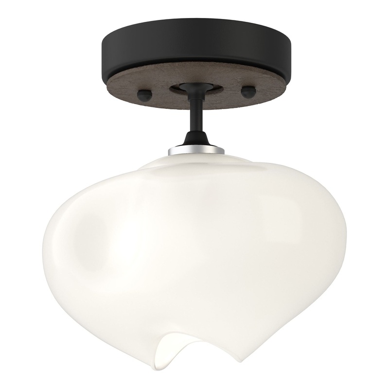 Ume 1-Light Semi-Flush Black Bronze