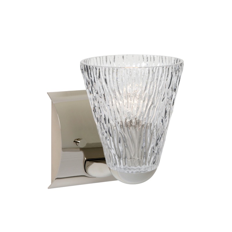 Besa 1WZ-NICO5CL-LED-CR Nico One Light Wall Sconce Chrome