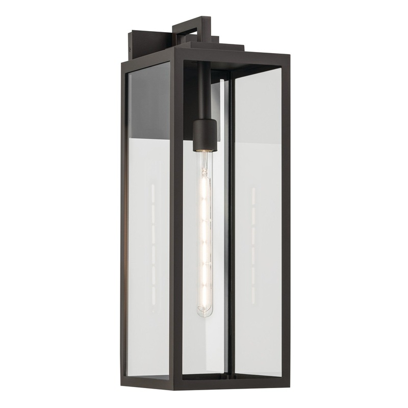 One Light Outdoor Wall Mount from the Branner Collection in Olde Bronze Finish by Kichler