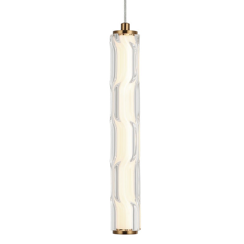 Ripley 1-Light Pendant Aged Gold Brass