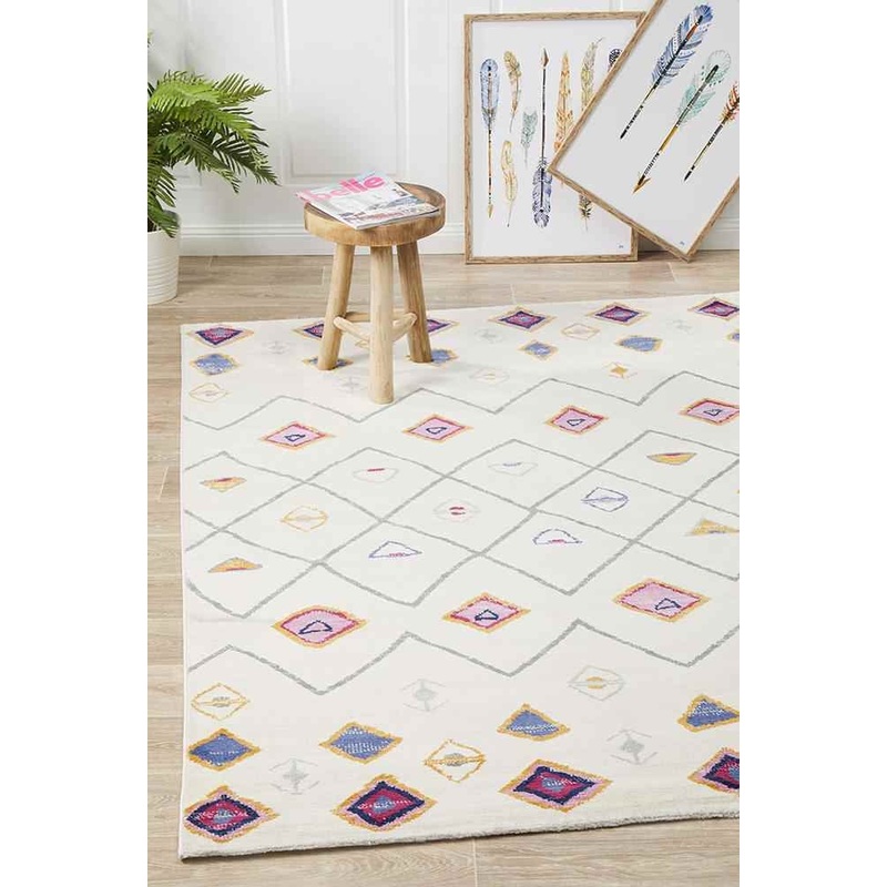 Zanzibar 763 White by Rug Culture – 400X300CM – RECTANGLE