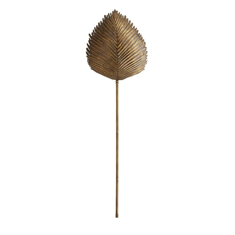 Arteriors 44367 Myrtle One Light Wall Sconce Vintage Brass