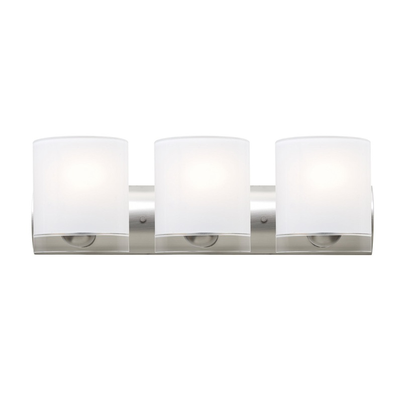 Besa 3WZ-CELTICCL-LED-SN Celtic Three Light Wall Sconce Satin Nickel