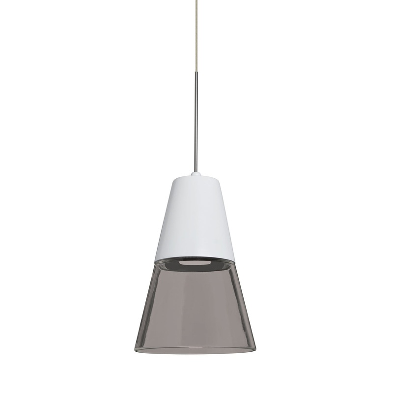 Besa XP-TIMO6WS-LED-SN Timo 6 One Light Pendant Satin Nickel