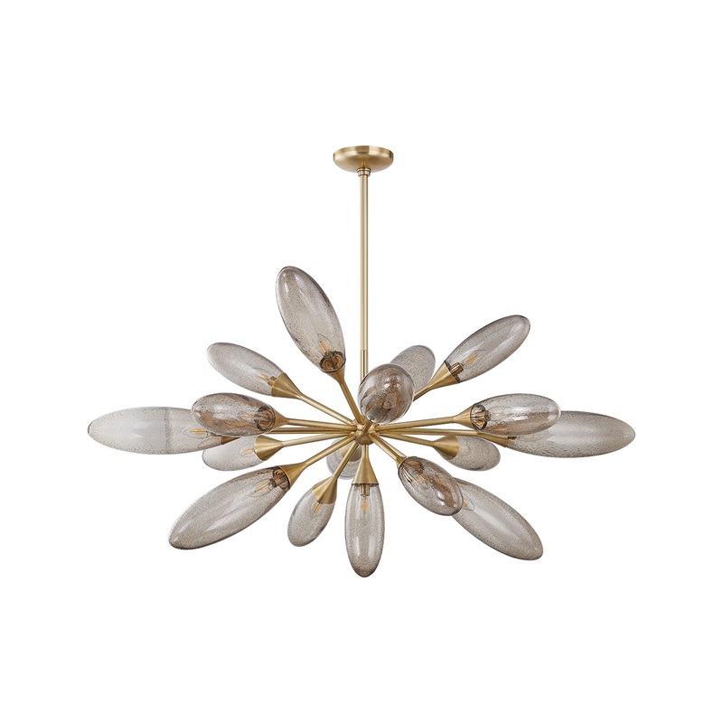 Cordoba 17-Light Chandelier Vintage Brass