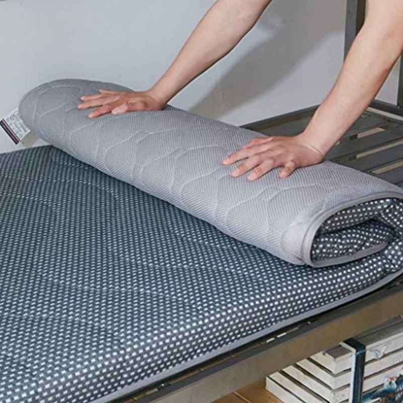 Huan Letto con Tatami, Traspirante Futon Tatami Mattress Pad Soft Spessore di Stile Giapponese dormitorio Materasso (Colore : C, Size : 120x200cm)