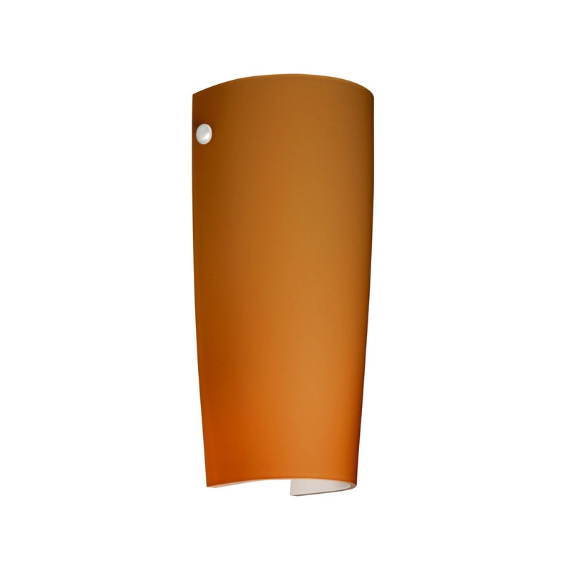 One Light Wall Sconce from the Tomas Collection in White Finish by Besa