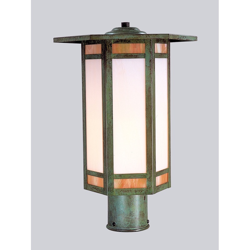 Arroyo ETP-11GWC-BZ Etoile One Light Post Mount Bronze