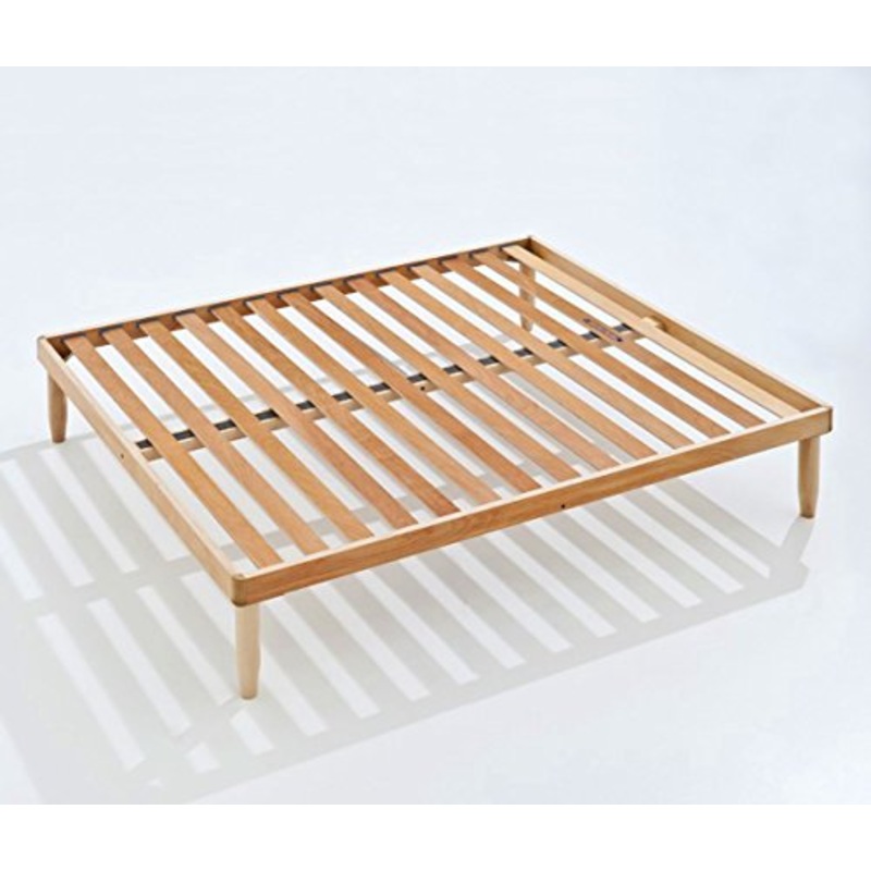 Baldiflex Emporio Rete Matrimoniale Doghe Ortopedica in Legno di Faggio 140 x 200 cm Modello Apollo