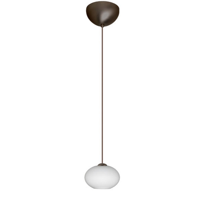 Besa 1XC-561207-BR Lasso One Light Pendant Bronze
