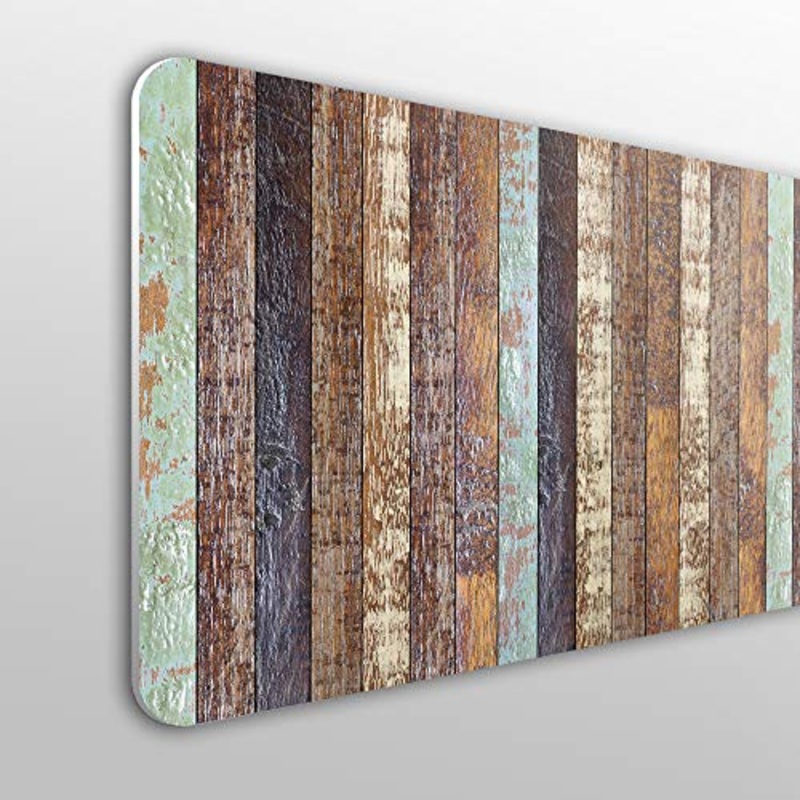 MEGADECOR Testiera per letto in PVC, 10 mm, decorativa, economica, Eureka (100 x 100 cm)