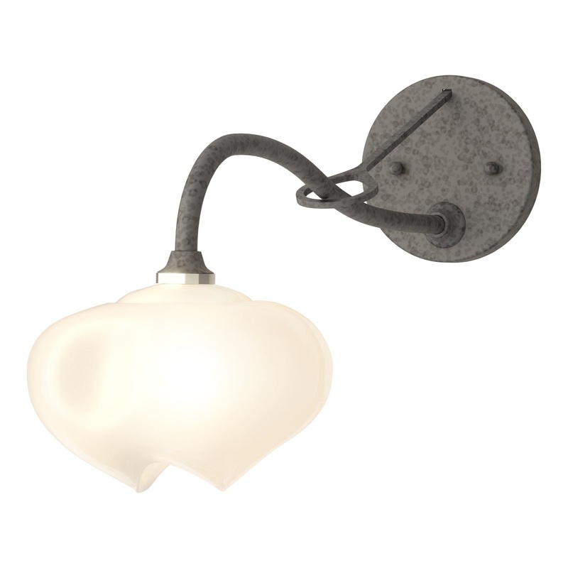 Ume 1-Light Long-Arm Sconce Natural Iron