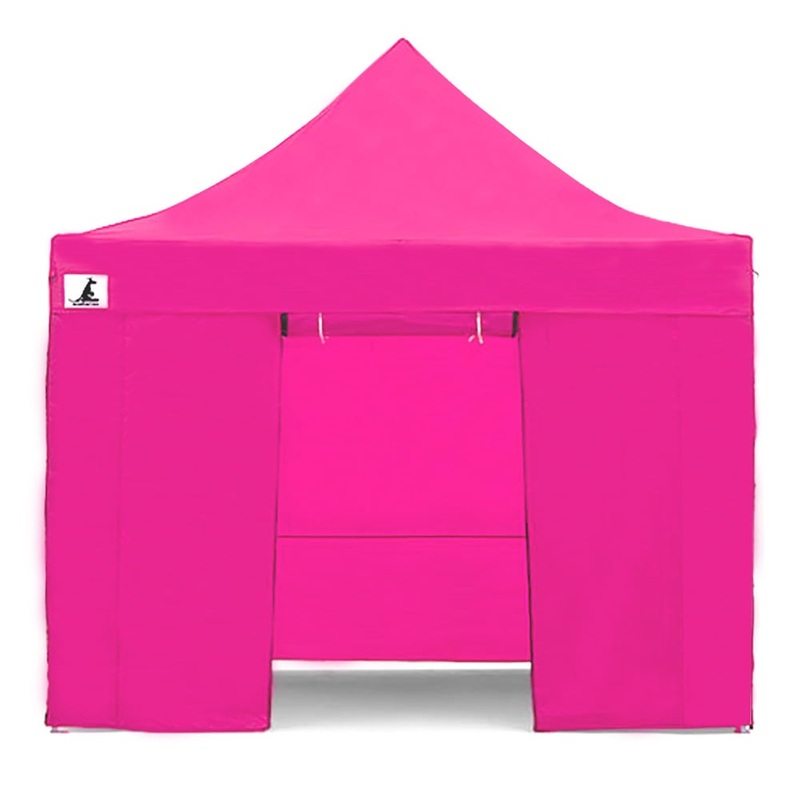 Wallaroo Gazebo Tent Marquee 3×3 PopUp Outdoor Pink