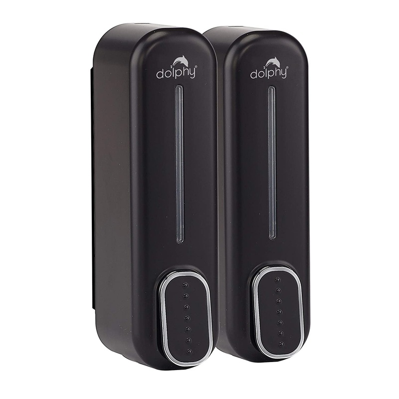 CLASSIC Dual Soap/Shampoo Dispenser 300ml -Black