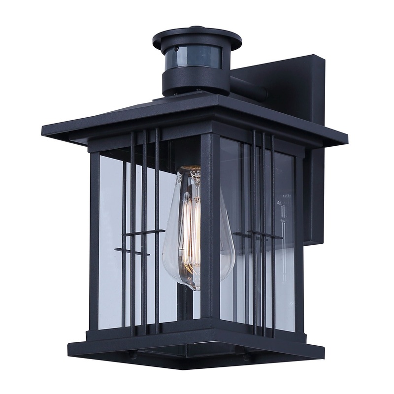 Grant 1-Light Outdoor Lantern Black