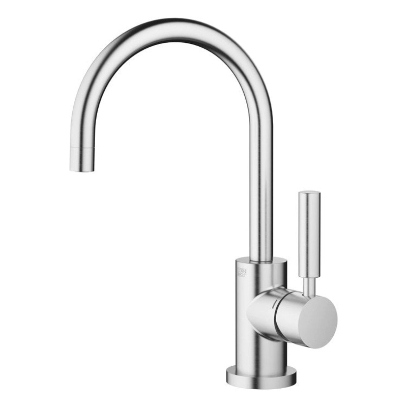 Lavatory Faucet TARA Mixer 1 Lever ADA WaterSense Brushed Chrome 1.2 Gallons per Minute Pop-Up Waste 1 Hole