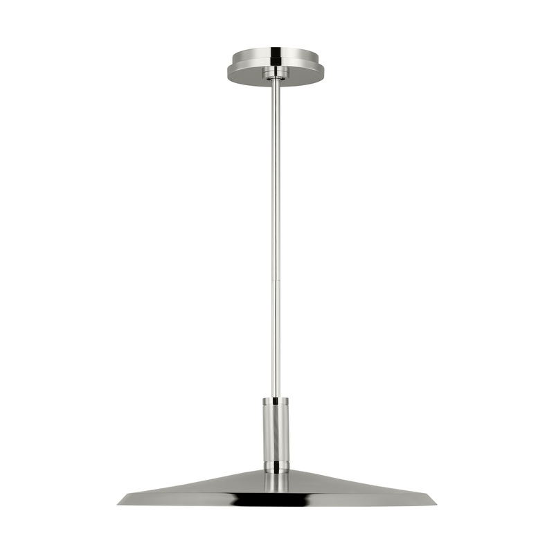 Saucer Direct 24 Pendant Polished Nickel