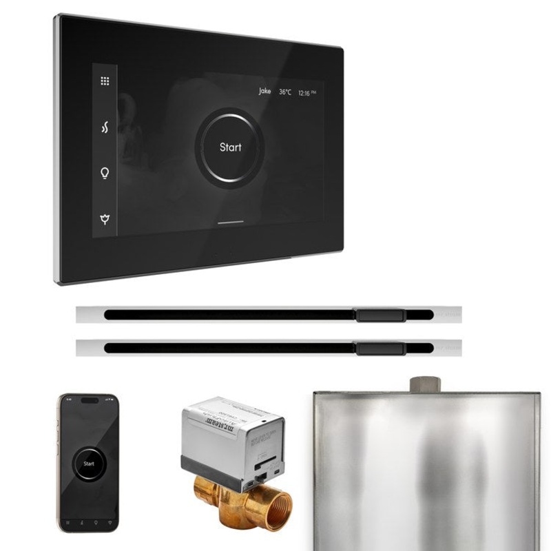 Steam Kit xButler Max Linear Black/Polished Chrome Control Package for MS4/MS5/MX6