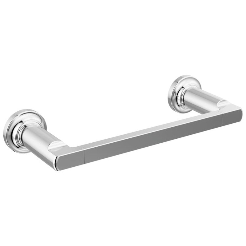 Towel Bar Tetra 8 Inch Chrome Brass 3-1/2 Inch Wall Mount