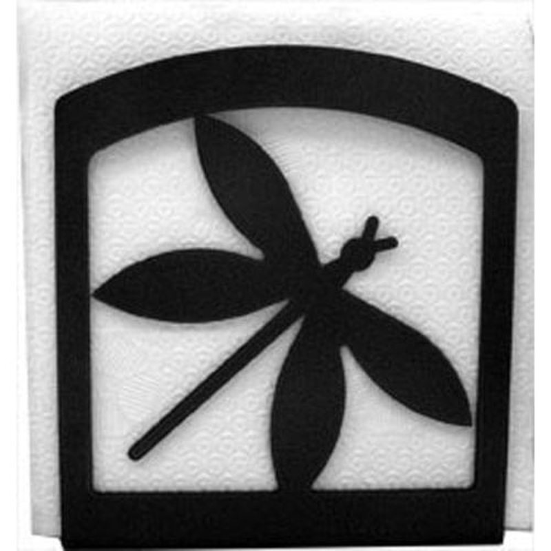 Village Wrought Iron NH-71 Dragonfly Napkin Holder