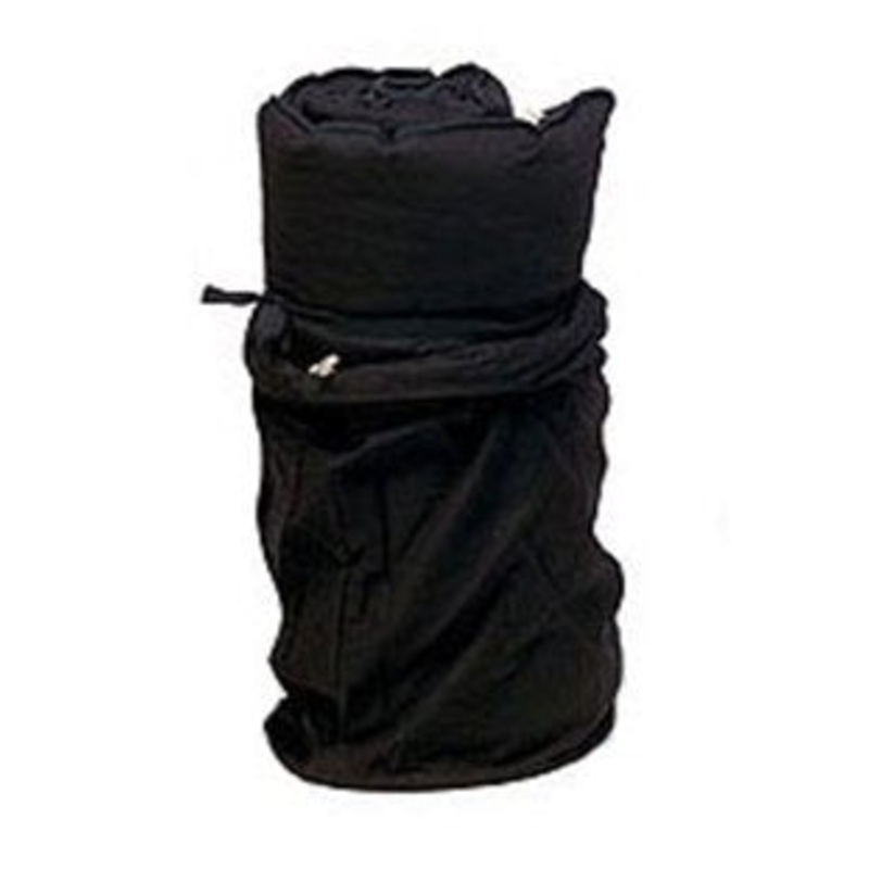 Vivere Zen – Bag-Futon Cotone (Colore Nero) – Misura 90×190 cm