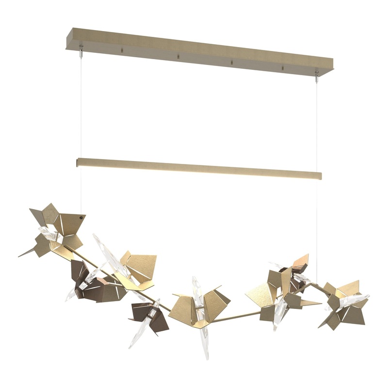 Belladonna LED Pendant Soft Gold Bronze