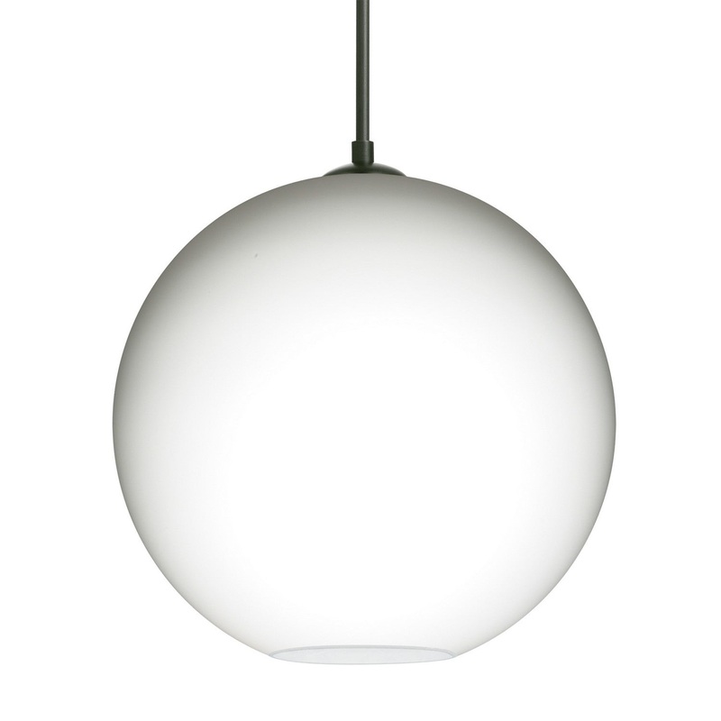 Besa 1JC-COCO1207-BK Besa Coco 12 Pendant One Light Pendant Black
