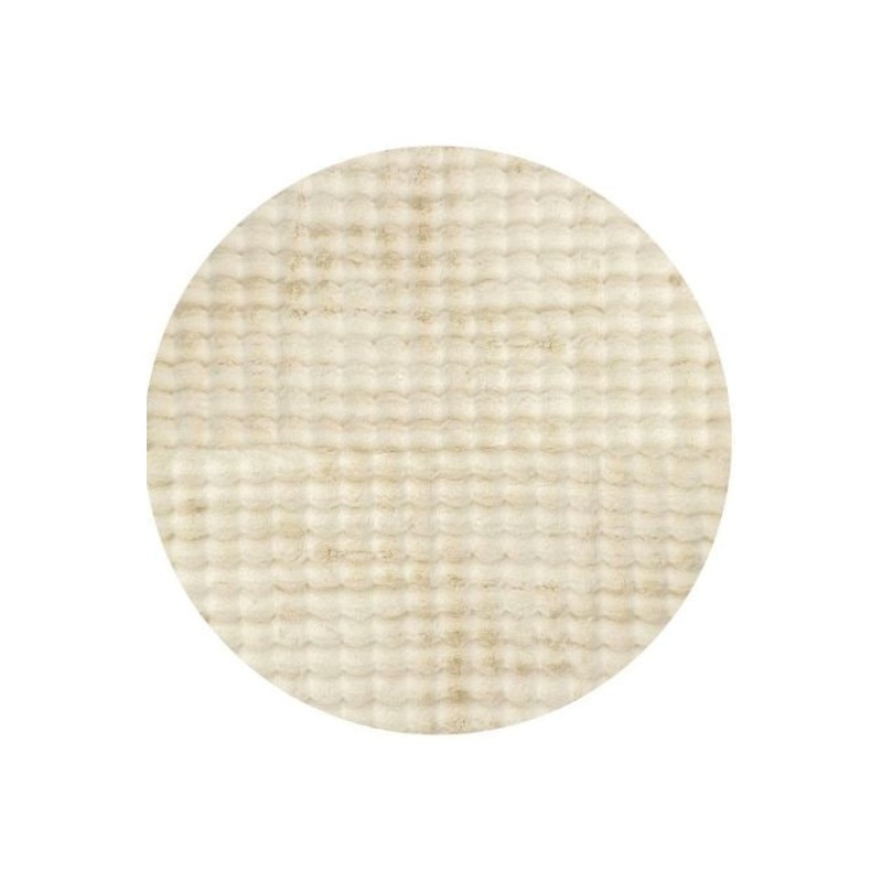 Bubble Natural Round Washable Rug by Rug Culture-200X200CM – ROUND